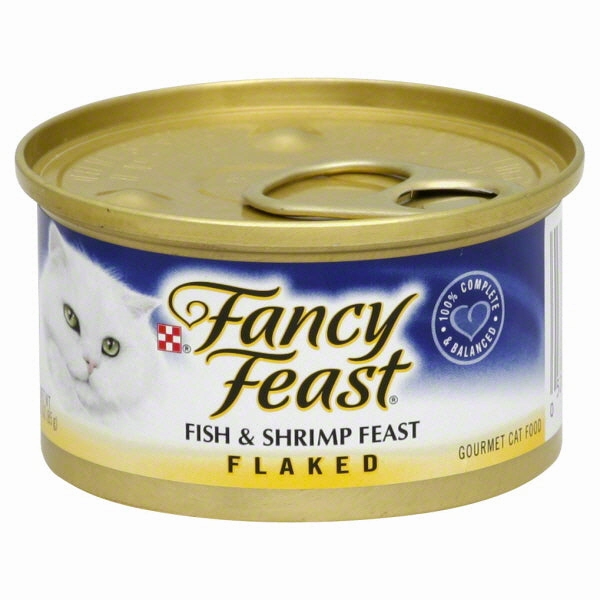 Fancy Feast Flaked Fish and Shrimp Wet Cat Food cat supplies cat house cat tree cat feeder cat collar
