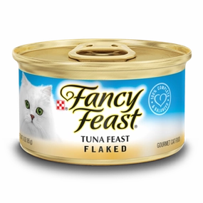 Fancy Feast Flaked Tuna Feast Wet Cat Food cat treats toys for cats cat hair remover cat cleaning supplies cat food bowl