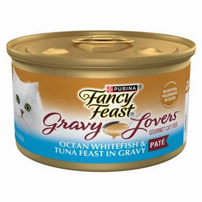 Fancy Feast Gravy Lover Whitefish Canned Cat Food cat calming diffuser cat stress relief anxiety cat treats cat relaxing spray pet mood aid