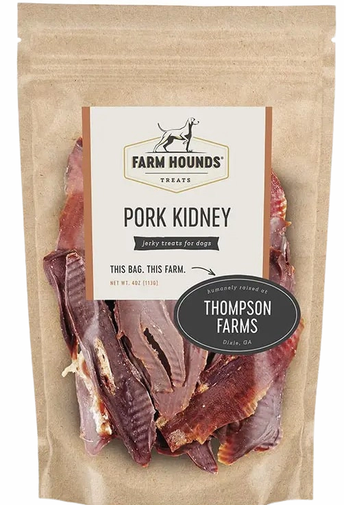 Farm Hounds Pork Kidney 4oz Bag goat vitamins sheep health poultry medicine livestock supplement animal wellness