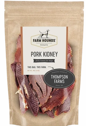 Farm Hounds Pork Kidney 4oz Bag goat vitamins sheep health poultry medicine livestock supplement animal wellness