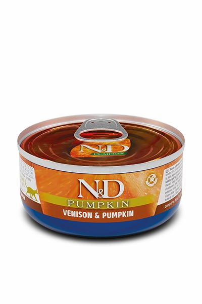 Farmina N&D Pumpkin Venison and Pumpkin Wet Cat Food cat treats toys for cats cat hair remover cat cleaning supplies cat food bowl