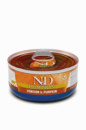Farmina N&D Pumpkin Venison and Pumpkin Wet Cat Food cat treats toys for cats cat hair remover cat cleaning supplies cat food bowl
