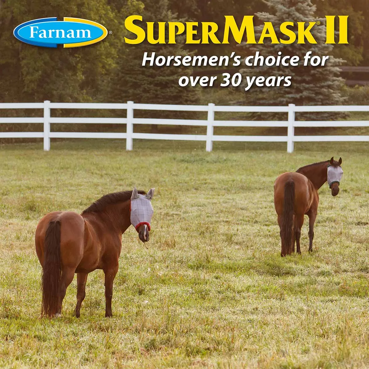 Farnam SuperMask II Horse Fly Mask with Ears