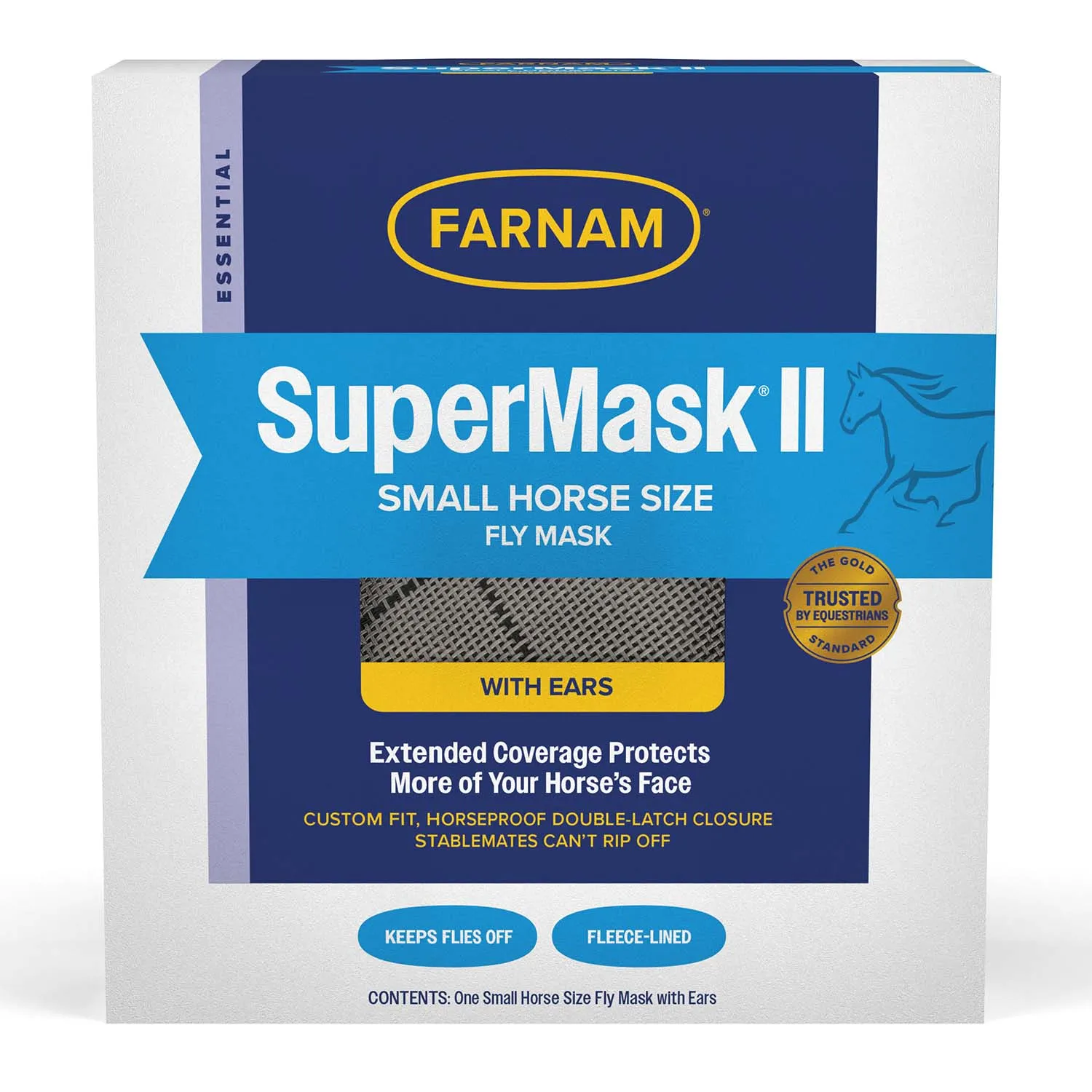 Farnam SuperMask II Horse Fly Mask with Ears