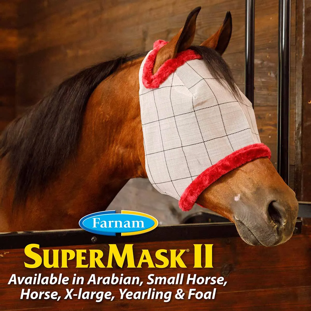 Farnam SuperMask II Horse Fly Mask without Ears