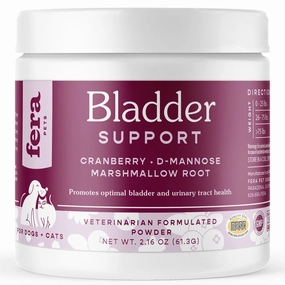 Fera Pets Bladder Support Supplement Powder For Cats & Dogs 2.16oz sheep medicine goat wormer cattle supplement livestock vitamins farm animal health