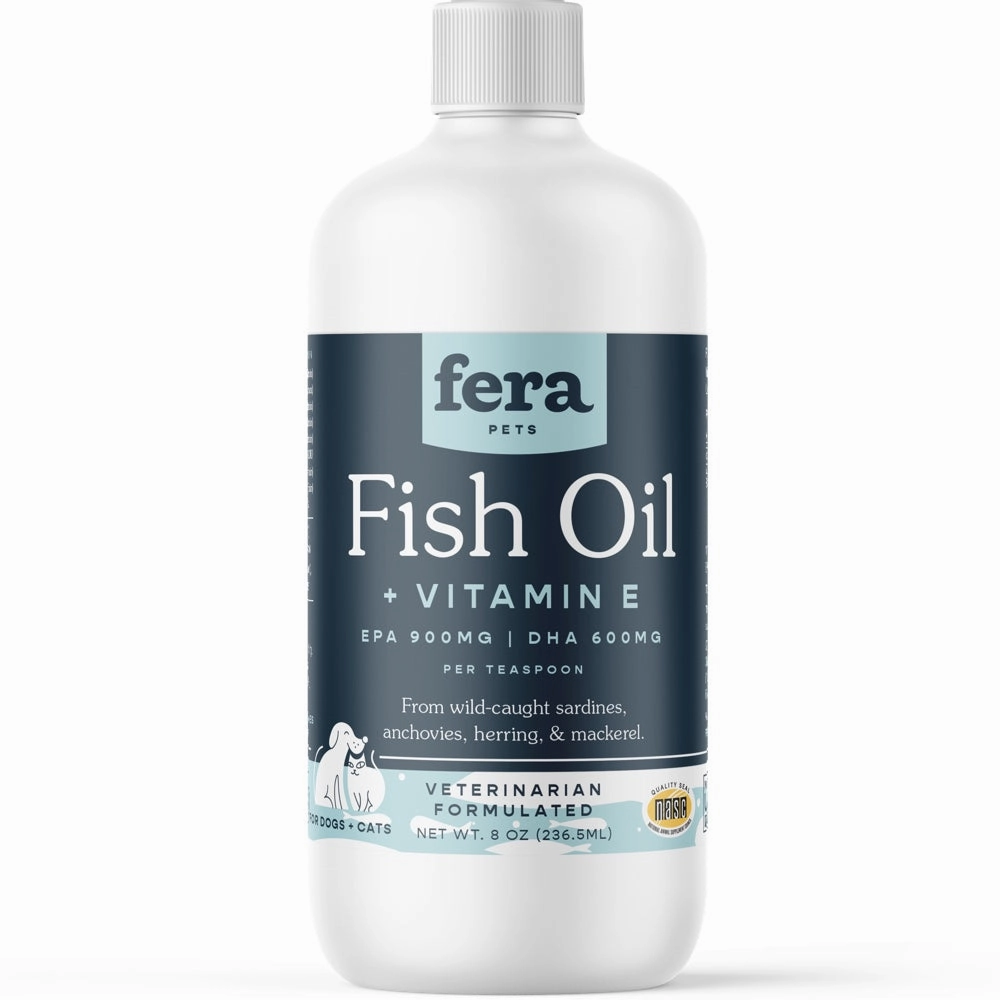 Fera Pets Fish Oil   Vitamin E Supplement For Cats & Dogs plush dog toy soft chew toy squeaky plush pillow toy stuffed dog toy