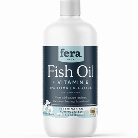 Fera Pets Fish Oil   Vitamin E Supplement For Cats & Dogs plush dog toy soft chew toy squeaky plush pillow toy stuffed dog toy