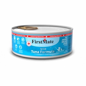FirstMate Grain Free Wild Tuna Formula Canned Cat Food 156g cat food cans soft cat food high protein cat food natural cat food senior cat food