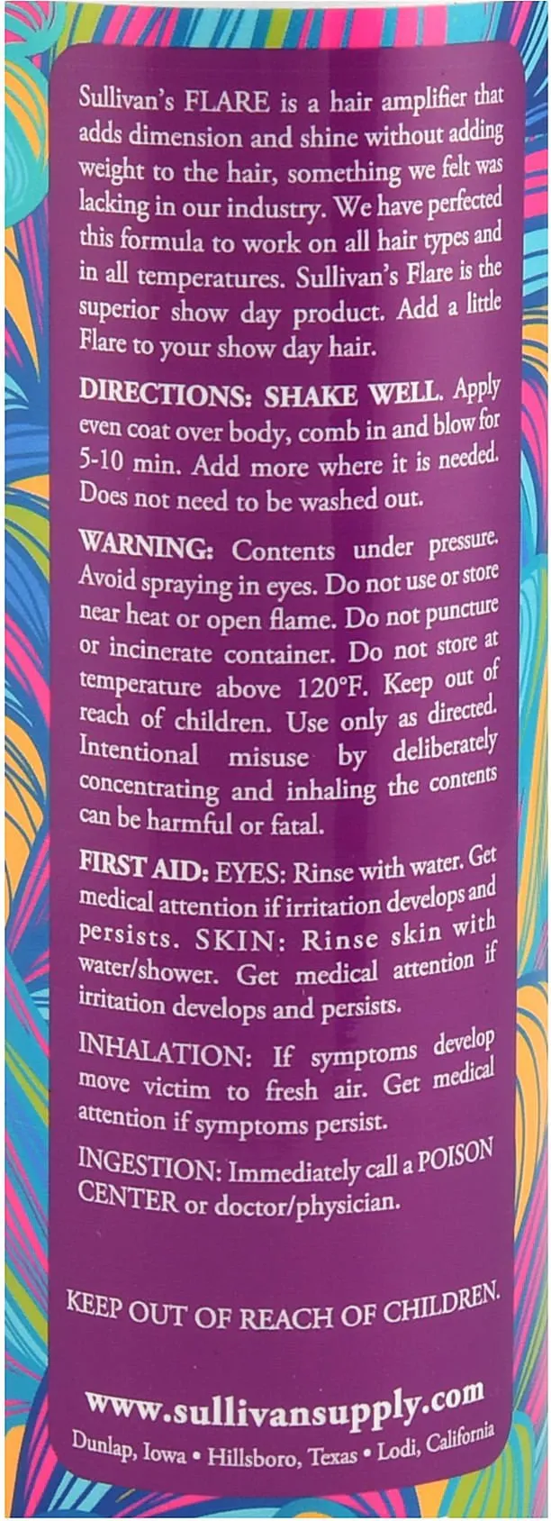 Flare - Finishing Spray, 5.7 oz