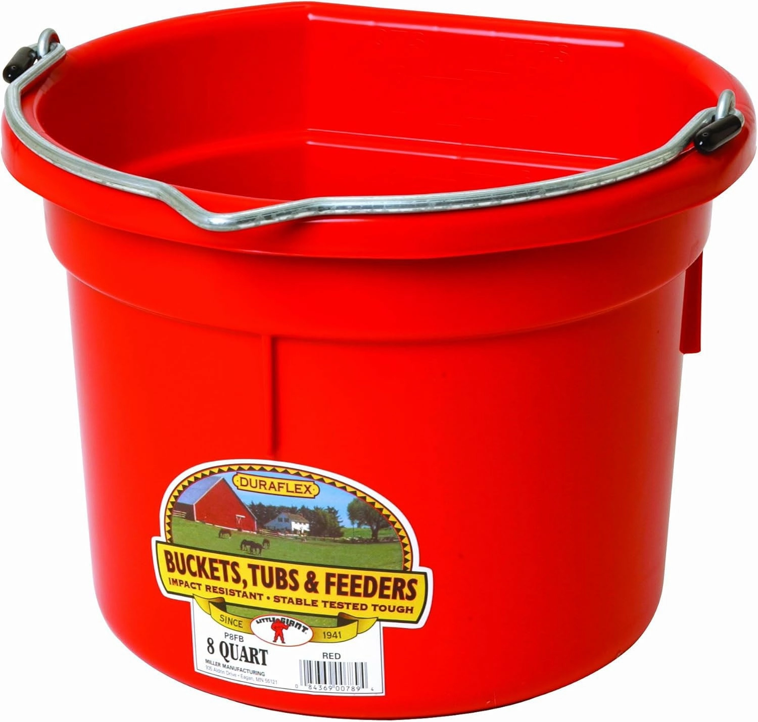Flat Back Plastic Bucket, 8 qt cat wet food chicken wet cat food tuna wet cat food gravy kitten food pate cat food
