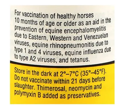 Fluvac Innovator 6 Horse Vaccine