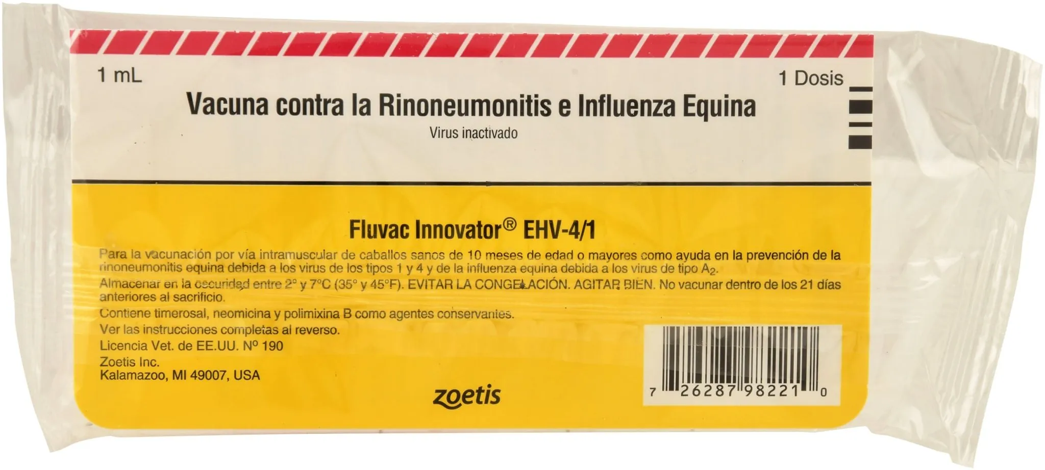 FluVac Innovator EHV-4/1 Horse Vaccine