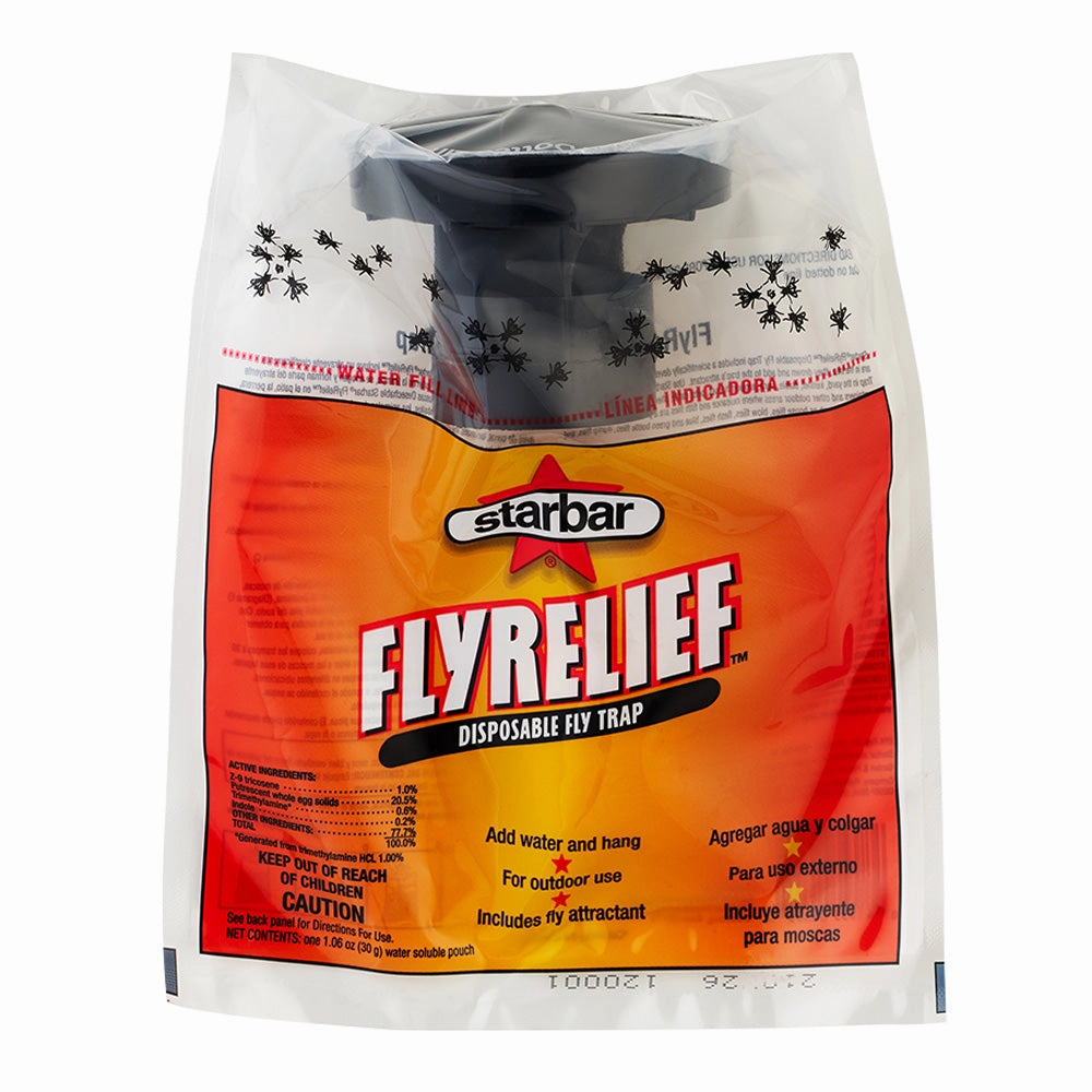 FlyRelief Disposable Fly Trap pet shampoo pet brush pet wipes pet scissors pets comb