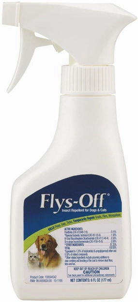 Flys-Off Insect Repellent Spray, 6 oz cat beds cat scratching post cat shampoo cat tunnel cat brush