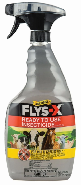 Flys-X RTU Insecticide for Livestock multi-pet food pet bundle kits pet care sets pet health combos pet treat packs