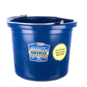 Fortiflex Flatback Bucket 24 qt (6 gallon) chicken supplies backyard chicken coop accessories poultry food chicken vitamins