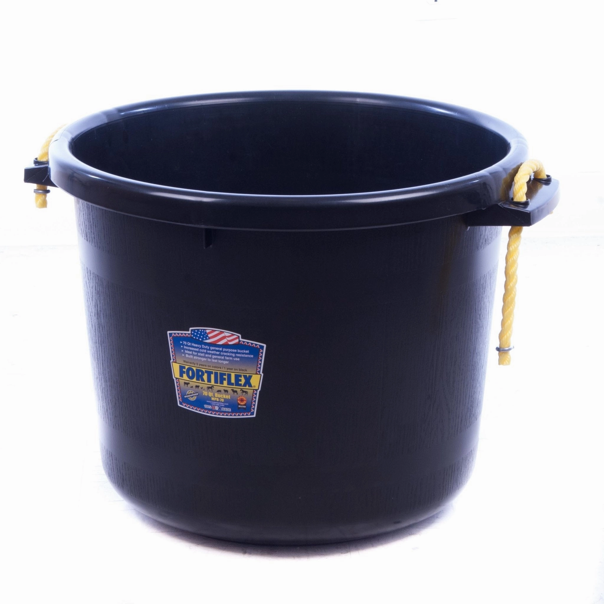 Fortiflex Muck Bucket, Black