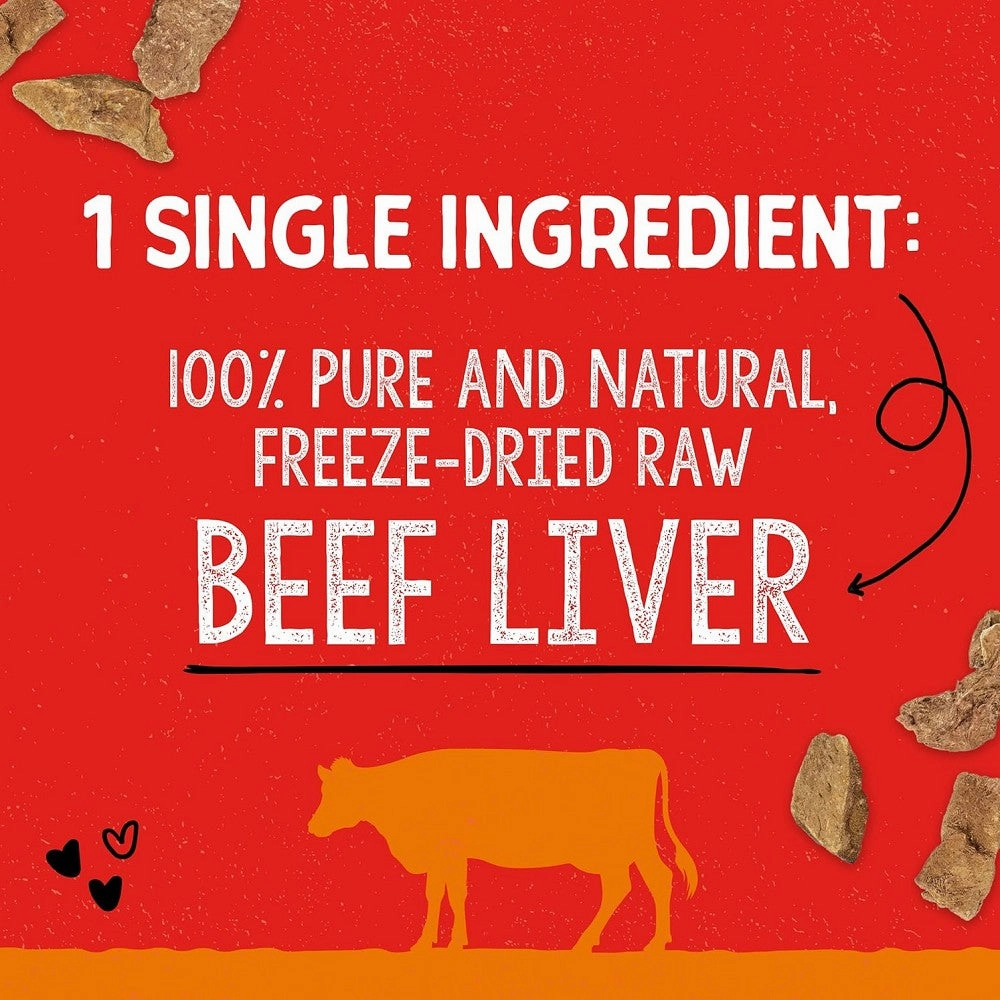 Freeze Dried Beef Liver Dog Treats