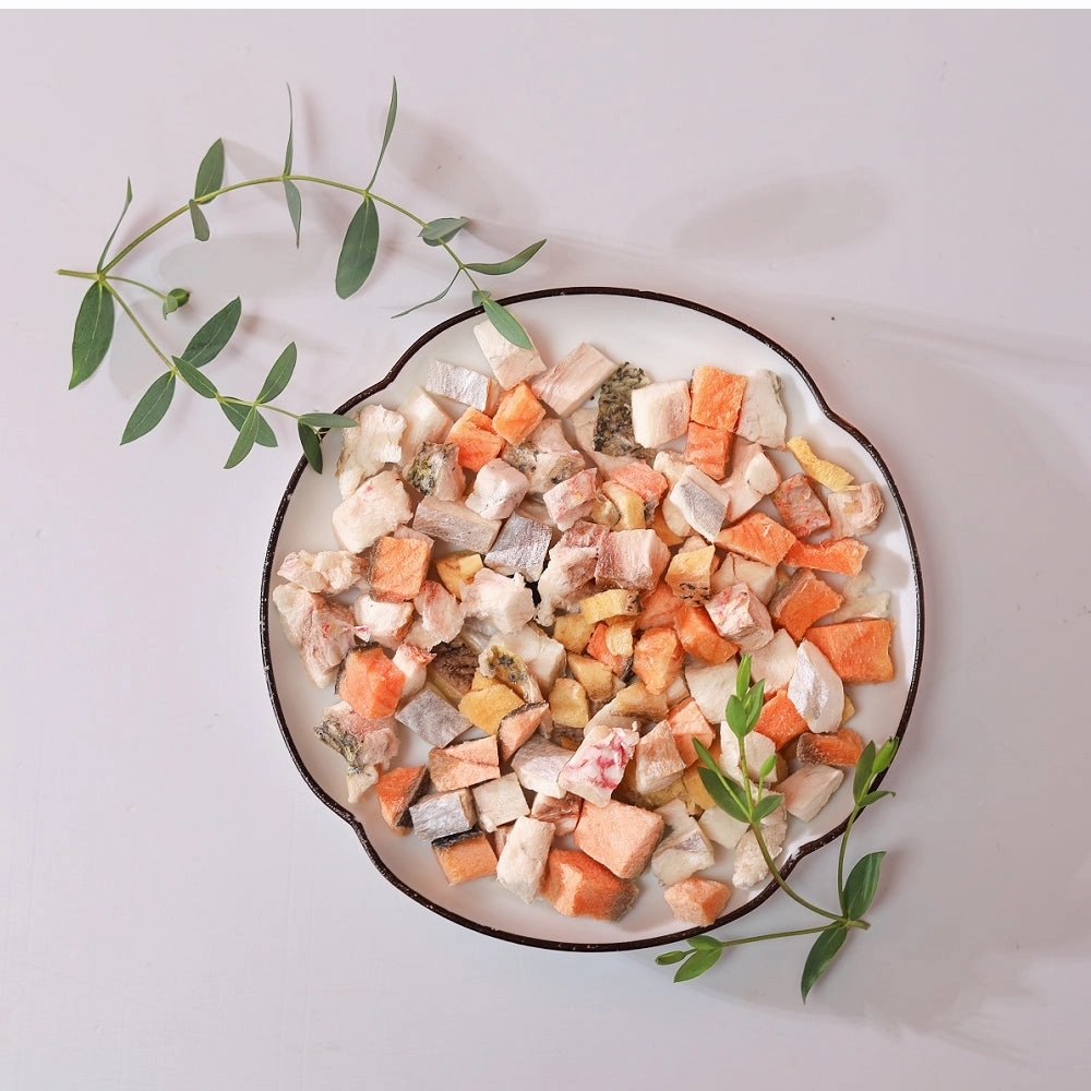 Freeze Dried Seafood Platter Treats for Dogs and Cats