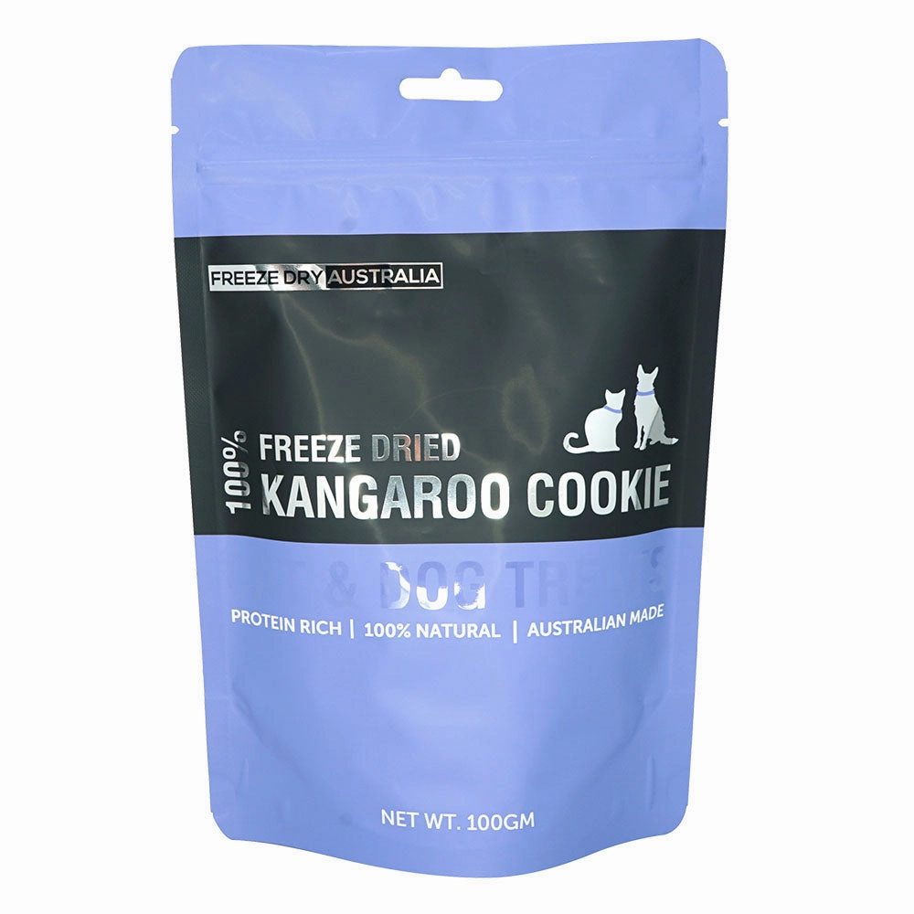 Freeze Dry Australia Kangaroo Cookie Cat & Dog Treats 100g dog chew toys dog dental chews durable chew toys puppy chew toy bone chew