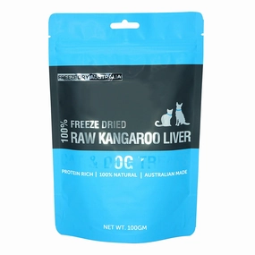Freeze Dry Australia Raw Kangaroo Liver Cat & Dog Treats 100g natural cat food soft cat treats freeze dried cat food organic cat treats indoor cat food