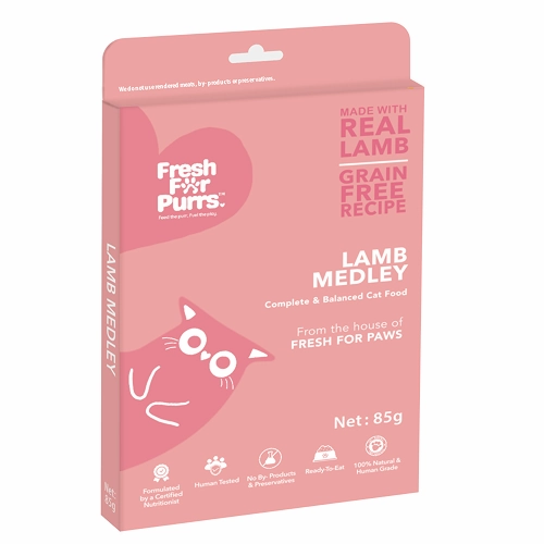 Fresh For Purrs Goat Goodness and Lamb Medley Wet Cat Food Combo