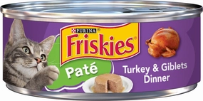 Friskies Pate Turkey & Giblets Canned Cat Food cat calming diffuser cat stress relief anxiety cat treats cat relaxing spray pet mood aid