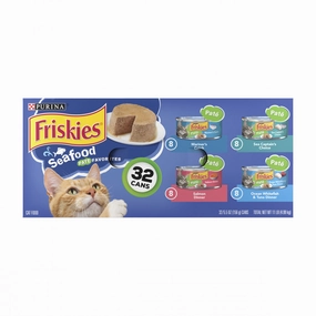 Friskies Seafood Variety Pack Canned Cat Food cat calming diffuser cat stress relief anxiety cat treats cat relaxing spray pet mood aid
