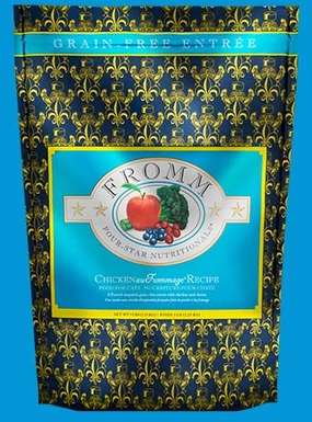 Fromm Chicken au Frommage Four-Star Grain-Free Cat Food - LOCAL PICKUP ONLY freeze dried dog food raw food for dogs dog freeze meal high protein dog food grain free freeze dog food