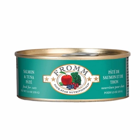 Fromm Four-Star Salmon & Tuna Pate Wet Cat Food cat supplies cat house cat tree cat feeder cat collar
