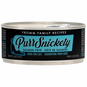 Fromm Purrsnickety Salmon Pate Wet Cat Food cat treats toys for cats cat hair remover cat cleaning supplies cat food bowl