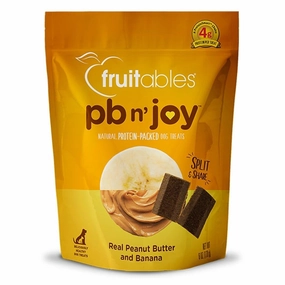 Fruitables PB N' Joy Peanut Butter & Banana Dog Treats 6oz chicken fence goat pen animal fencing electric fencing portable livestock fence