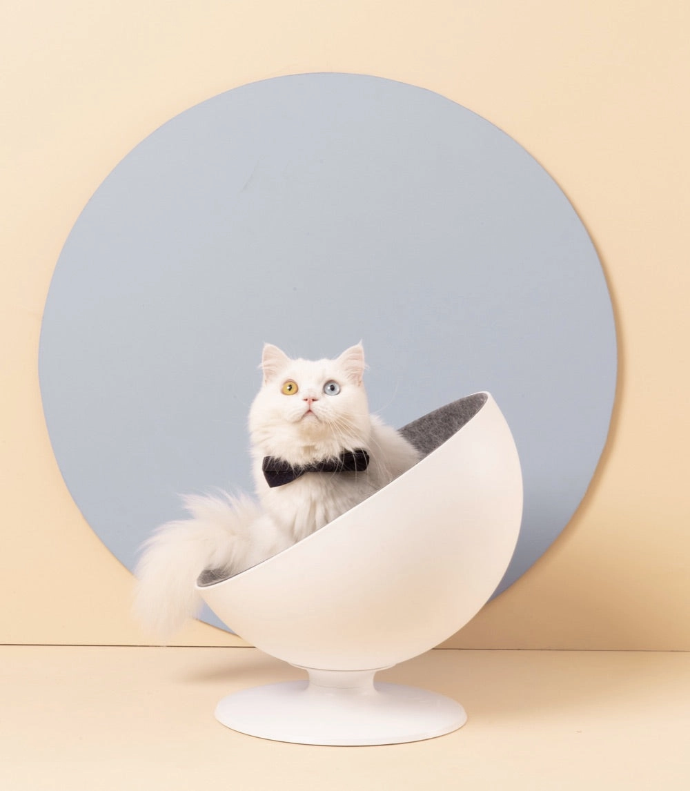 Furrytail Cat Boss Chair Cat Bed