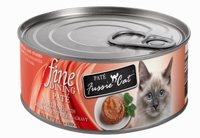 Fussie Cat Fine Dining Pate Sardine and Chicken Entree Wet Cat Food cat supplies cat house cat tree cat feeder cat collar