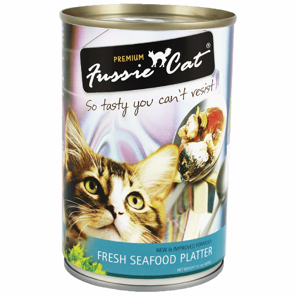 Fussie Cat Fresh Seafood Platter 400g