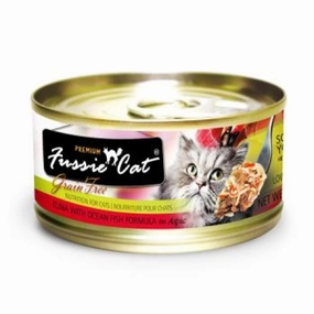 Fussie Cat Tuna with Oceanfish Wet Cat Food cat supplies cat house cat tree cat feeder cat collar