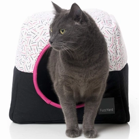 FuzzYard Cubby Cat Bed (Shinjuku) cat accessories cat collar cat harness cat backpack cat ID tag