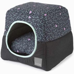 FuzzYard Cubby Cat Bed (Voltage) cat accessories cat collar cat harness cat backpack cat ID tag