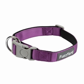 FuzzYard Dog Collar (Grape) grain free dog food natural dog biscuits high protein dog food dog food pack dog meat sticks