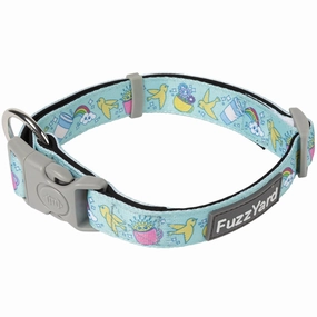 FuzzYard Dog Collar (Wakey Wakey) grain free dog food natural dog biscuits high protein dog food dog food pack dog meat sticks