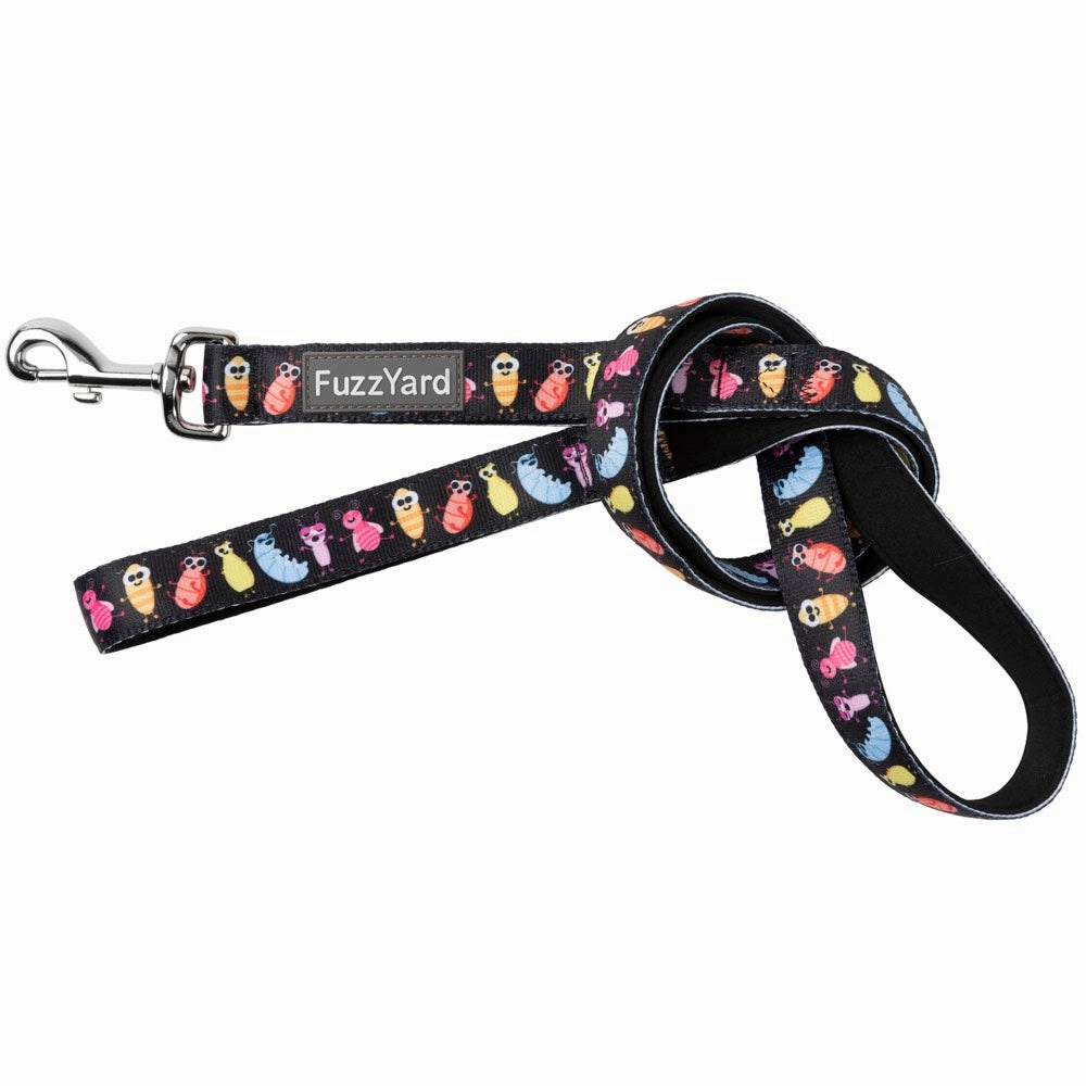 FuzzYard Dog Leash (Bed Bugs) grain free dog food natural dog biscuits high protein dog food dog food pack dog meat sticks