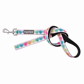 FuzzYard Dog Leash (Candy Hearts) grain free dog food natural dog biscuits high protein dog food dog food pack dog meat sticks