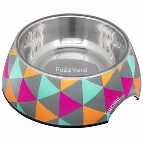 FuzzYard Easy Feeder Dog Bowl (Pop) dog harness dog training collar dog safety vest dog seatbelt dog ID tag