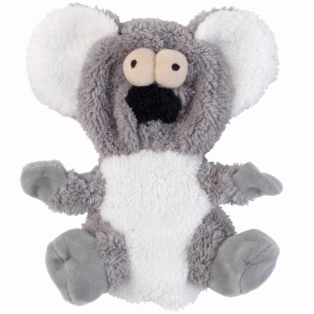 FuzzYard Flat Out Nasties Dog Toy (Kana The Koala) cat dry food crunchy cat food fish formula dry cat food adult cat kibble kitten dry food