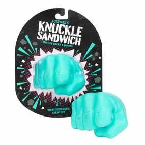 FuzzYard Knuckle Sandwich Interactive Treat Dog Toy dog puzzle toy dog slow feeder dog treat ball dog brain toy dog feeder toy