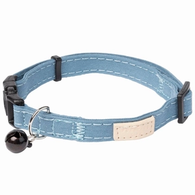 FuzzYard Life Cat Collar (French Blue) cat accessories cat collar cat harness cat backpack cat ID tag