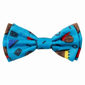 FuzzYard Pet Bow Tie (Kings of Gold School) cat accessories cat collar cat harness cat backpack cat ID tag