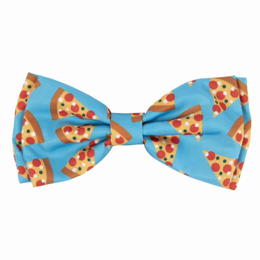 FuzzYard Pet Bow Tie (Pizza Lyf) cat accessories cat collar cat harness cat backpack cat ID tag